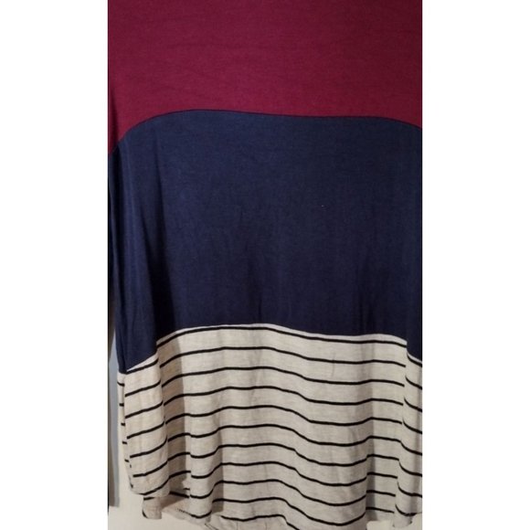 Women's Small Flamingo Urban Super Soft Shirt with Embroidery Lace up the Back - Picture 2 of 6